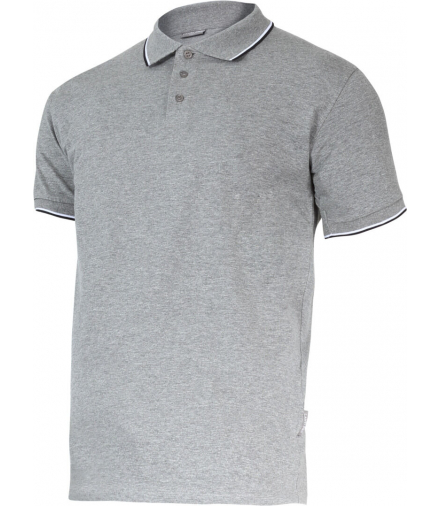 Koszulka polo 190g/m2, szara, "xl", ce, Lahti Pro L4031104
