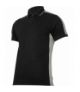 Koszulka polo 190g/m2, czarno-szara, "s", ce, Lahti Pro L4031801