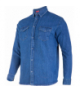 Koszula jeansowa niebieska, "3xl", ce, Lahti Pro L4181106