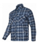 Koszula flanelowa ociep., granat-nieb., "l", ce, Lahti Pro L4180203