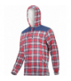 Koszula flanelowa ociep. wzmoc., czerw-gran., "2xl",ce,Lahti Pro L4180705