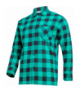Koszula flanelowa granat-beż., 120g/m2, "m", ce, Lahti Pro LPKF2M