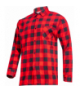 Koszula flanelowa czerwona, 120g/m2, "3xl", ce, Lahti Pro LPKF13XL