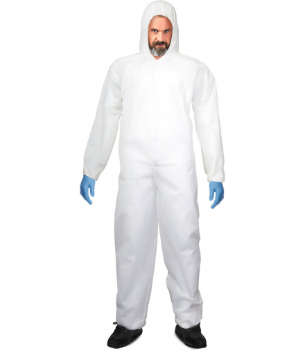 Kombinezon ochronny biały, 50g/m2, "2xl", ce, Lahti Pro L4150205