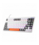 Klawiatura mechaniczna Tracer FINA 84 White/Grey (Outemu Red Switch) TRACER TRAKLA47310