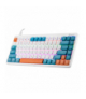 Klawiatura mechaniczna Tracer FINA 84 White/Blue (Outemu Red Switch) TRACER TRAKLA47309