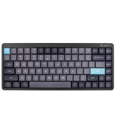 Klawiatura mechaniczna Tracer FINA 84 Blackcurrant (Outemu Red Switch) TRACER TRAKLA47308
