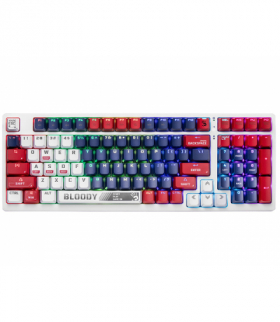 Klawiatura mechaniczna BLOODY S98 USB Sports Navy (BLMS Red Plus Switches) A4TECH A4TKLA47390