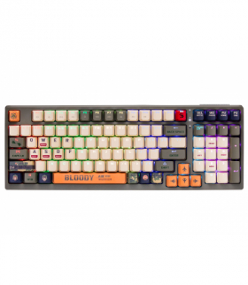 Klawiatura mechaniczna BLOODY S98 USB Aviator (BLMS Red Switches) A4TECH A4TKLA47260