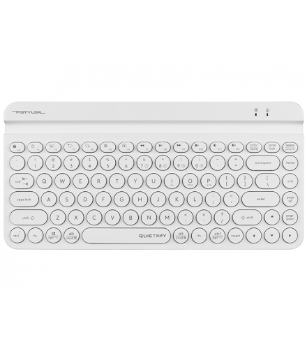 Klawiatura FSTYLER FBK30 White 2.4GHz+BT (Silent) A4TECH A4TKLA47187