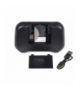 Klawiatura bezprzewodowa 2,4ghz+bluetooth miniks-6 +touchpad Blow 84-256