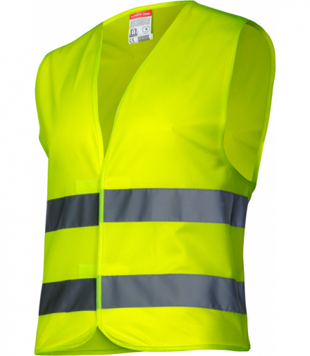 Kamizelka ostrzegawcza, żółta, H:176-182, C:108-112, XL, Lahti Pro LPKO1XL