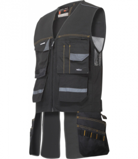 Kamizelka monterska czarna, "m", ce, Lahti Pro L4131602