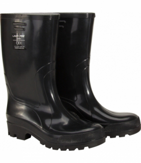 Kalosze męsk. czarne średnio-wysokie, pvc,ob e,"46",ce,Lahti Pro L3070146