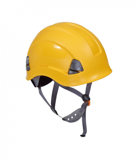 Hełm ochronny do pracy na wys., żółty, kat. iii, ce, Lahti Pro L1040902