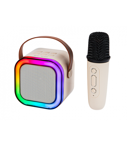 Głośnik bluetooth karaoke rgb 1 mikrofon Blow 30-359