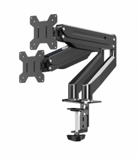 ERW020 uchwyt biurkowy gazowy do 2 monitorów 17?-27" mache Esperanza ESP-ERW020