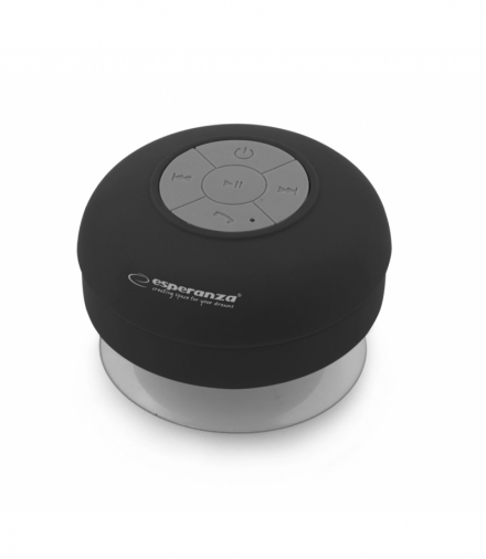 EP124K głośnik bt wodoodporny sprinkle czarny Esperanza ESP-EP124K