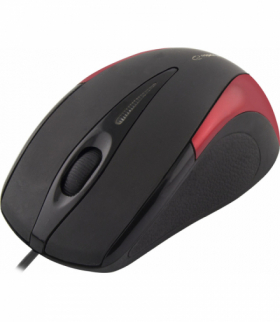 EM102R Mysz przewodowa 3D optyczna USB Sirius czerwona Esperanza ESP-EM102R