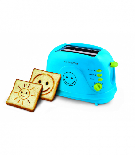 EKT003B Toster Smiley niebieski Esperanza ESP-EKT003B