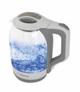EKK025W czajnik elektryczny szklany yukon 1.7 l biały Esperanza ESP-EKK025W