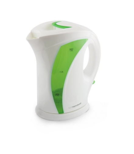 EKK018G Czajnik elektryczny Iguazu 1.7 L biało-zielony Esperanza ESP-EKK018G