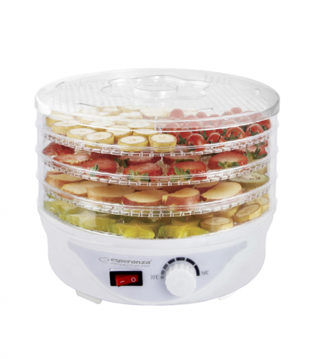 EKD003 suszarka do grzybów, owoców, jarzyn, ziół délicatesse Esperanza ESP-EKD003