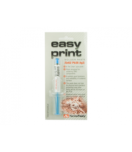 Easy print (sn62pb36ag2) 1,4ml ag Blow 9207