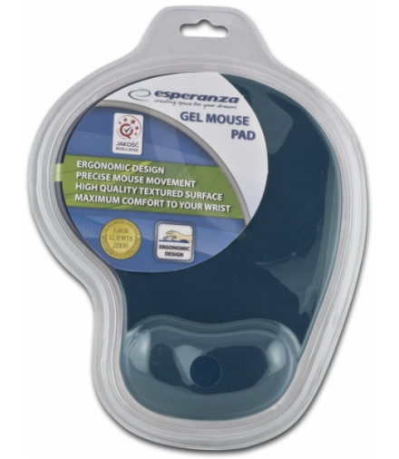 EA137B podkładka żelowa pod mysz granatowa Esperanza ESP-EA137B