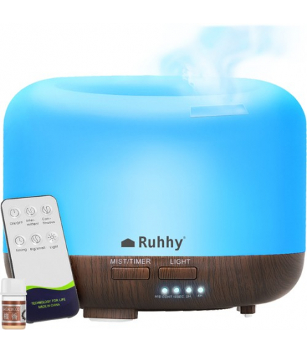 Dyfuzor zapachowy - nawilżacz LED z pilotem N23511 RUHHY 00023511