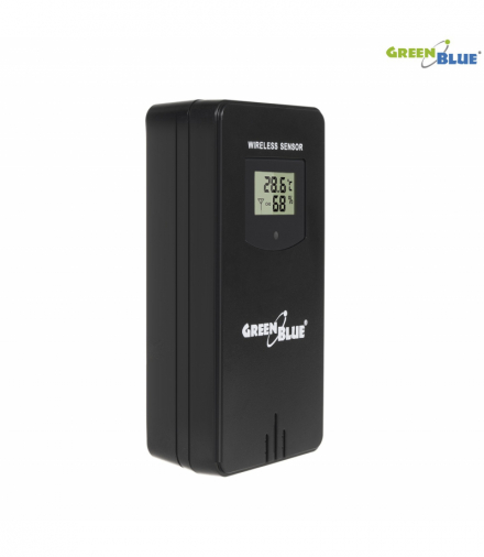 Czujnik zewnętrzny stacji pogodowej GB532 Pasuje do stacji GB151, GB520, GB521, GB522, GB523, GB GreenBlue CEN-55661