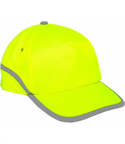 Czapki z daszkiem żółte l101020s, 12szt, ce, Lahti Pro L1010200