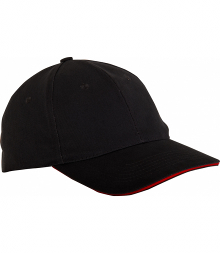 Czapki z daszkiem czarne l181230s, 12szt, ce, Lahti Pro L1812300