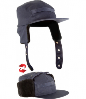 Czapki ocieplane uszanki granat. lpcu1g60, 12szt, ce, Lahti Pro L1915160