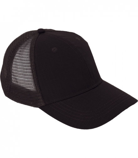 Czapka z daszkiem siatkowa czarna, Lahti Pro L101120S