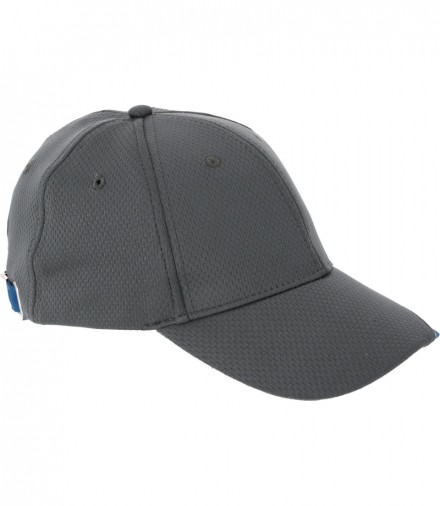 Czapka z daszkiem damska szaro-turkusowa, Lahti Pro L101110S