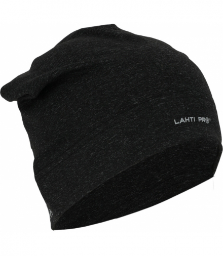 Czapka termoaktywna thermo active czarna melange, Lahti Pro L102260S