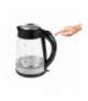 Czajnik szklany z regulacją temperatury 1.7L, 2200W, LumiGlass LAFE LAFCZA46806