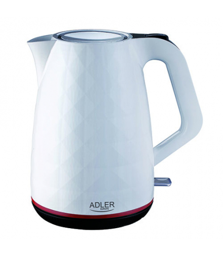 Czajnik plastikowy 1,7 l ADLER AD 1277 white