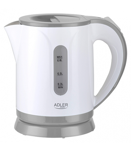 Czajnik plastikowy 0,8 l ADLER AD 1371 grey