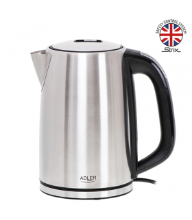Czajnik metalowy 1,7l z lcd & regulacją temperatury ADLER AD 1340