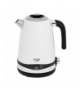 Czajnik metalowy 1,7l z lcd & regulacją temperatury ADLER AD 1295 white