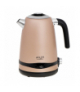 Czajnik metalowy 1,7l z lcd & regulacją temperatury ADLER AD 1295 gold