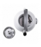 Czajnik elektryczny z termometrem 1,7l strix ADLER AD 1346 white