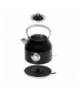 Czajnik elektryczny z termometrem 1,7l strix ADLER AD 1346 black