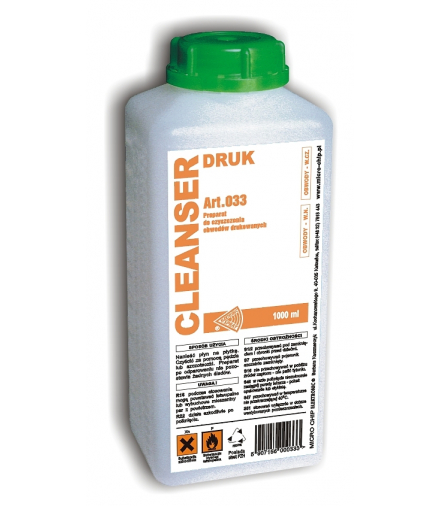 Cleanser Druk 1l. MICROCHIP ART.033 Micro chip LEC-CHE1491