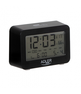Budzik na baterie ADLER AD 1196 black