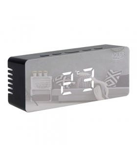 Budzik ADLER AD 1189 black