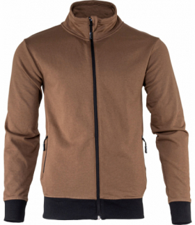 Bluza z suwakiem brązowa, "m", ce, Lahti Pro L4014802
