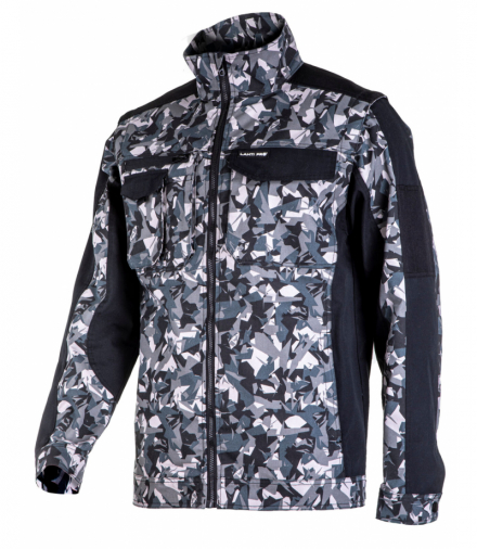 Bluza z odpinanymi rękawami szaro-czarna, "s", ce, Lahti Pro L4042001